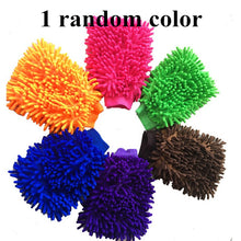 Load image into Gallery viewer, (1pc-Random Color) Car Wash Mitt Car Washing Gloves Winter Waterproof Car Wash Rag