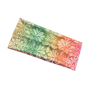 Bohemia Wide Cotton Stretch Women Headbands Headpiece Head Wrap Turban Headwear New Elastic Hair Bands Turban Sports Boho