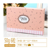 Load image into Gallery viewer, 10pcs/lot Sweet Moon Cake Box Portable Cube Package Cookies Boxes Kids Party Decoration Paper Gift Box