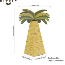 Load image into Gallery viewer, 10pcs/set Creative Paper Pyramid Pillow Shape Candy Box Baby Shower Wedding Festival Party Chocolate Return Gift Box Supply