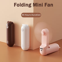 Load image into Gallery viewer, JISULIFE Handheld Fan Mini Fans Ventilador USB Rechargeable Fan 4800mAh Silent Small Fan for Home Ventilador de Mano Ventoinha