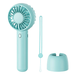 (FR) GAIATOP Mini Portable Fan Handheld USB Charging Fan Cooling Electric Fan 3 Speed Adjustment Powerful Dual Motor Outdoor Travel