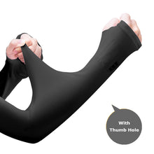 Load image into Gallery viewer, AONIJIE E4036 One Pair UV Sun Protection Cooling Arm Sleeve Cover Arm Cooler Warmer For Gloves Running Golf Cycling Driving