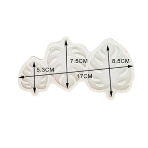 1Pc Palm Leaf Silicone Sugarcraft Mold Turtle Leaves Fan Shape Resin Tools Chocolate Cupcake Fondant Mould Cake Decorating Tools
