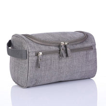 Load image into Gallery viewer, Fashion Men and Women Makeup Bag Nylon Travel Organizer Cosmetic Bags Multi-functional Hanging Wash Bathroom Cosmetic Bag