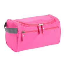 Load image into Gallery viewer, Fashion Men and Women Makeup Bag Nylon Travel Organizer Cosmetic Bags Multi-functional Hanging Wash Bathroom Cosmetic Bag
