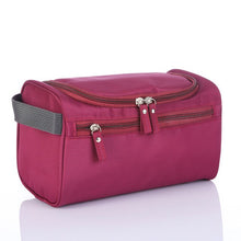 Load image into Gallery viewer, Fashion Men and Women Makeup Bag Nylon Travel Organizer Cosmetic Bags Multi-functional Hanging Wash Bathroom Cosmetic Bag