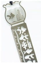 Load image into Gallery viewer, 1pcs/lot NEW Zakka Style Metal bookmark ruler drawing template cute students&#39; DIY tools prize Good quality