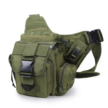 Load image into Gallery viewer, Outdoor Camouflage Multifunction Saddle bag men women tactical Military waterproof Shoulder Messenger pack Camera Waist bag