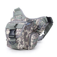 Load image into Gallery viewer, Outdoor Camouflage Multifunction Saddle bag men women tactical Military waterproof Shoulder Messenger pack Camera Waist bag