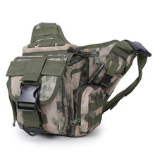 Load image into Gallery viewer, Outdoor Camouflage Multifunction Saddle bag men women tactical Military waterproof Shoulder Messenger pack Camera Waist bag