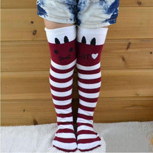 Load image into Gallery viewer, 1 pair girls stockings baby kids children winter leg warmers toddlers knee high dancing long Tights ballet