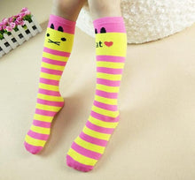 Load image into Gallery viewer, 1 pair girls stockings baby kids children winter leg warmers toddlers knee high dancing long Tights ballet