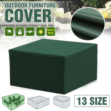 (FR) Waterproof Outdoor Patio Garden Furniture Covers Rain Snow Chair covers for Sofa Table Chair Dust Proof Cover