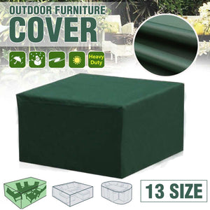 (FR) Waterproof Outdoor Patio Garden Furniture Covers Rain Snow Chair covers for Sofa Table Chair Dust Proof Cover