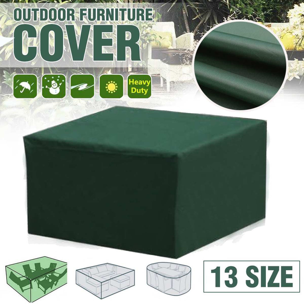 (FR) Waterproof Outdoor Patio Garden Furniture Covers Rain Snow Chair covers for Sofa Table Chair Dust Proof Cover