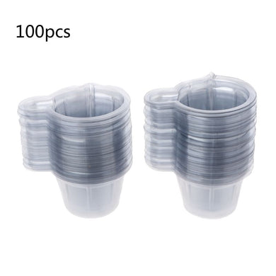 20/100Pcs 40ML Plastic Disposable Cups Dispenser For DIY Epoxy Resin Jewelry Making