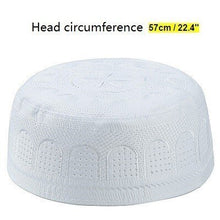 Load image into Gallery viewer, Male Muslim Hats Prayer Saudi Arabia Hui Islam Week United Arab Emirates Jewish Hat Hijab Judaico Kadife Yarmulke Islamic Men