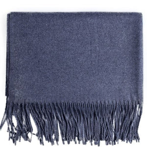 Cashmere Scarf Shawl Solid Basic Autumn Winter Wrap Warm Soft Hijab Women Pashmina