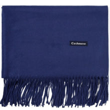 Load image into Gallery viewer, Cashmere Scarf Shawl Solid Basic Autumn Winter Wrap Warm Soft Hijab Women Pashmina