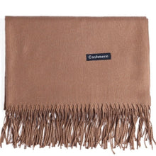 Load image into Gallery viewer, Cashmere Scarf Shawl Solid Basic Autumn Winter Wrap Warm Soft Hijab Women Pashmina