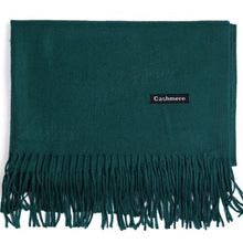 Load image into Gallery viewer, Cashmere Scarf Shawl Solid Basic Autumn Winter Wrap Warm Soft Hijab Women Pashmina
