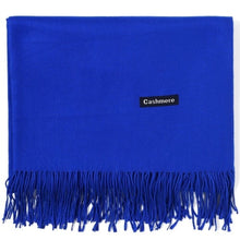 Load image into Gallery viewer, Cashmere Scarf Shawl Solid Basic Autumn Winter Wrap Warm Soft Hijab Women Pashmina