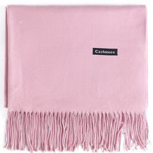 Load image into Gallery viewer, Cashmere Scarf Shawl Solid Basic Autumn Winter Wrap Warm Soft Hijab Women Pashmina