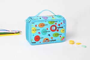 36/48/72 hole pencil case owl kalem kutusu Cartoon estuche escolar Kawai material escolar papelaria astuccio scuola pen case
