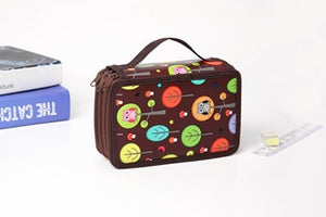 36/48/72 hole pencil case owl kalem kutusu Cartoon estuche escolar Kawai material escolar papelaria astuccio scuola pen case