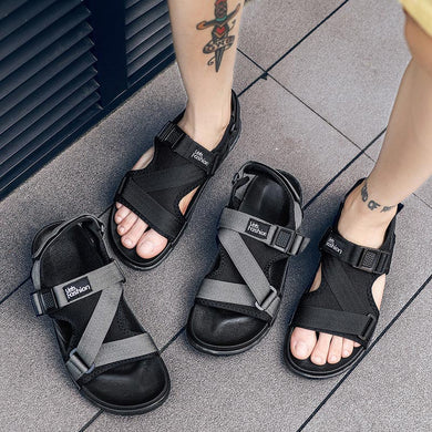 ABNKARWIN Men Sandals Gladiators Casual Roman Breathable Open Toe Comfortable